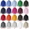 hoodie color chart - Aesop Rock Shop